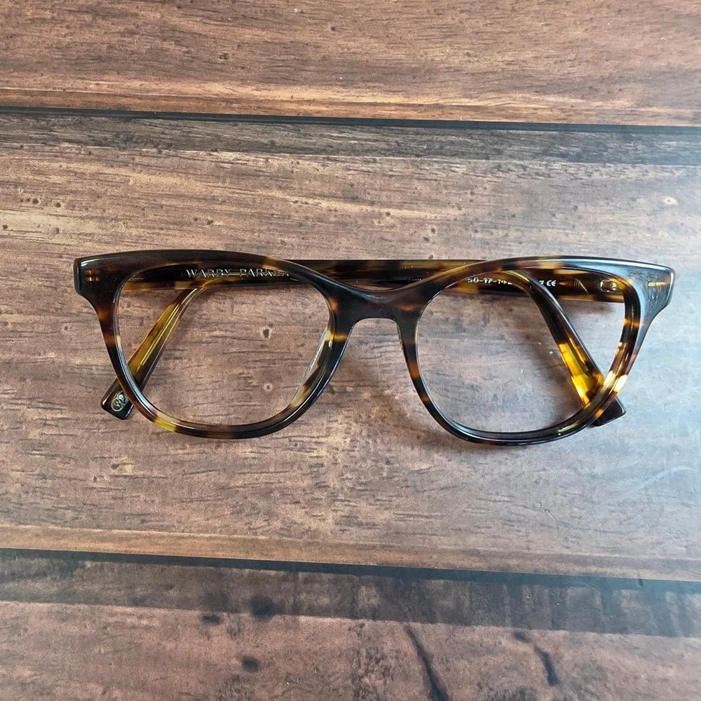 Warby Parker Amelia Women's‎ Tortoise Cat-Eye Eyeglasses 50-17-142